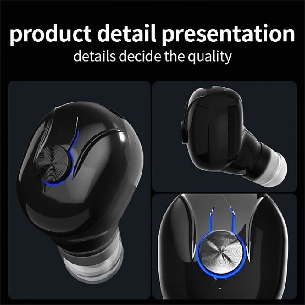 K1 True Wireless Bluetooth Earbuds — Bluetooth 5.0, Active Noise Cancellation (ANC), 20-Hour Total Battery Life