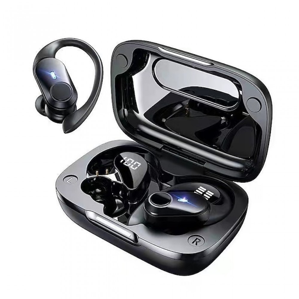T16 True Wireless Bluetooth Earbuds — 48-Hour Total Battery Life, Built-in LED Smart Display, Bluetooth 5.3