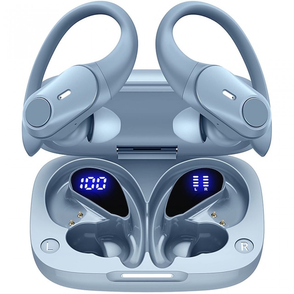 T16 True Wireless Bluetooth Earbuds — 48-Hour Total Battery Life, Built-in LED Smart Display, Bluetooth 5.3