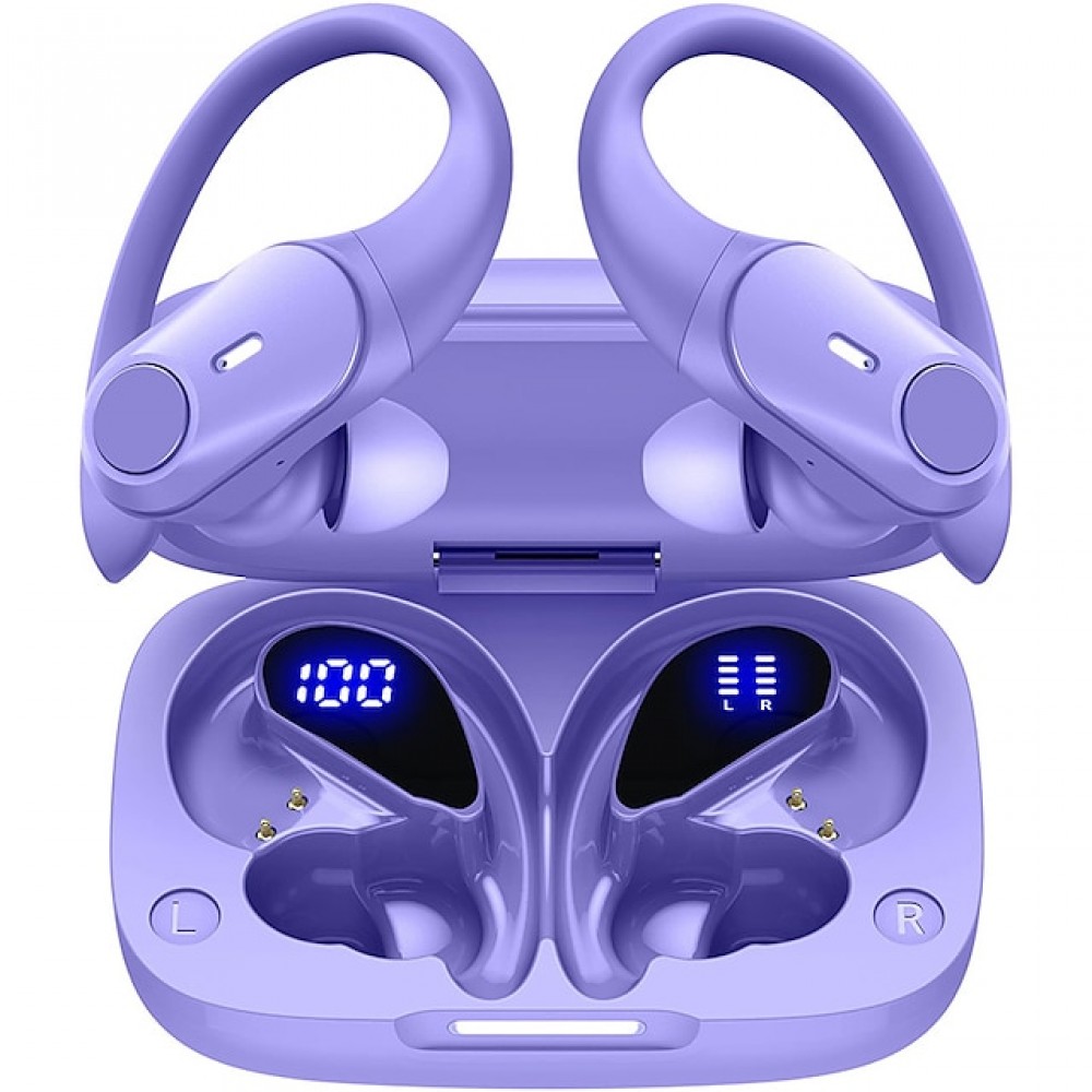 T16 True Wireless Bluetooth Earbuds — 48-Hour Total Battery Life, Built-in LED Smart Display, Bluetooth 5.3