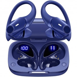 T16 True Wireless Bluetooth Earbuds — 48-Hour Total Battery Life, Built-in LED Smart Display, Bluetooth 5.3