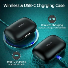 T16 True Wireless Bluetooth Earbuds — 48-Hour Total Battery Life, Built-in LED Smart Display, Bluetooth 5.3