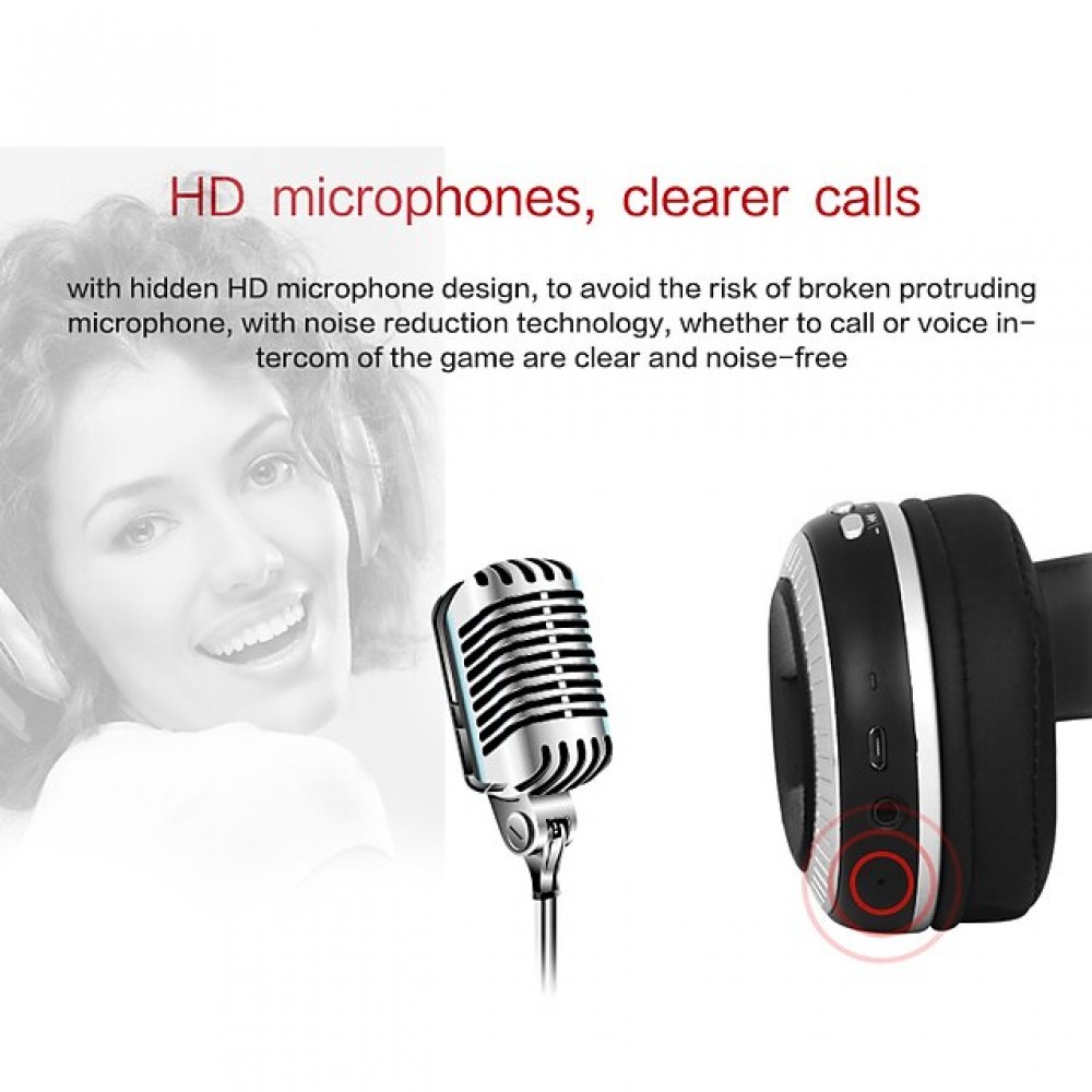 ZEALOT B19 Bluetooth 5.0 Over-Ear Headphones with Microphone