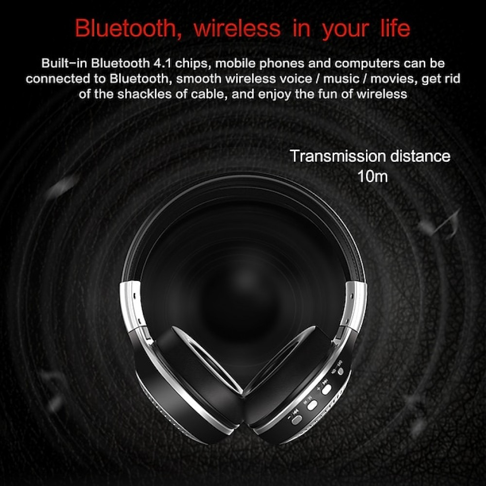 ZEALOT B19 Bluetooth 5.0 Over-Ear Headphones with Microphone