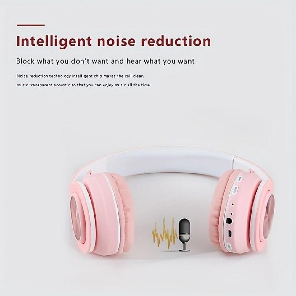 Wireless Over-Ear Bluetooth Headphones – Model 390