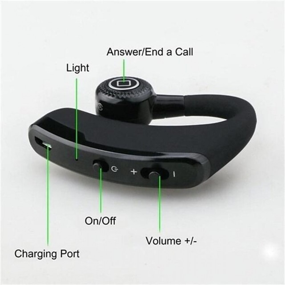 v9 Wireless Bluetooth Business Noise-Canceling Headset