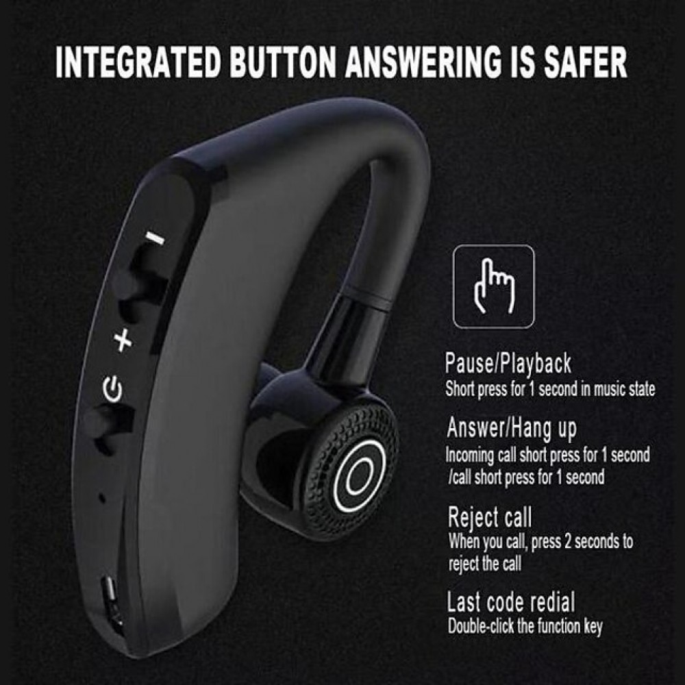 v9 Wireless Bluetooth Business Noise-Canceling Headset