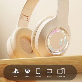 M3 Bluetooth 5.3 Over-Ear Headphones — Lightweight, Foldable & Travel-Ready