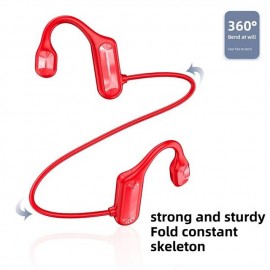 Painless L09 Open-Ear Bluetooth 5.2 Earhook Headphones – IPX5 Waterproof, 36-Hour Battery Life, Ideal for Sports & Travel