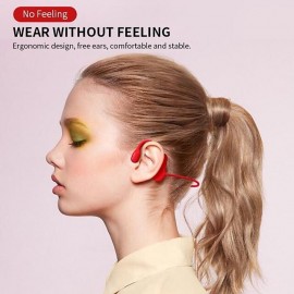 Painless L09 Open-Ear Bluetooth 5.2 Earhook Headphones – IPX5 Waterproof, 36-Hour Battery Life, Ideal for Sports & Travel