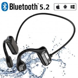 Painless L09 Open-Ear Bluetooth 5.2 Earhook Headphones – IPX5 Waterproof, 36-Hour Battery Life, Ideal for Sports & Travel