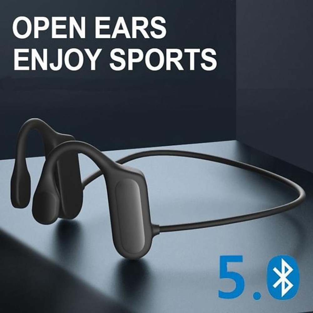 Painless L09 Open-Ear Bluetooth 5.2 Earhook Headphones – IPX5 Waterproof, 36-Hour Battery Life, Ideal for Sports & Travel
