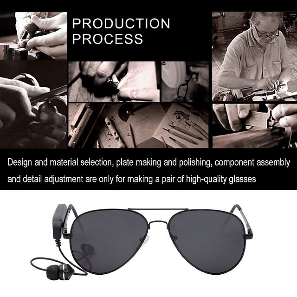 Smart Bluetooth Polarized Sunglasses (Hi-Fi Audio)