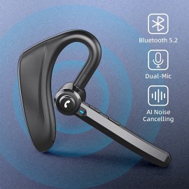 K510 Dual-Mic AI Noise-Canceling Bluetooth Headset