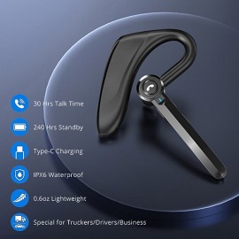 K510 Dual-Mic AI Noise-Canceling Bluetooth Headset