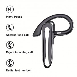 Ear-Hook Wireless Bluetooth 5.2 True Wireless Stereo (TWS) Earbuds with Charging Case