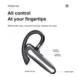 Ear-Hook Wireless Bluetooth 5.2 True Wireless Stereo (TWS) Earbuds with Charging Case