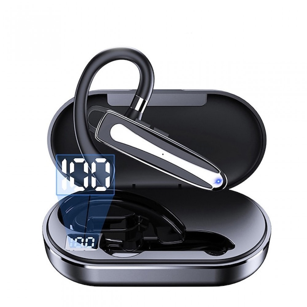 Ear-Hook Wireless Bluetooth 5.2 True Wireless Stereo (TWS) Earbuds with Charging Case