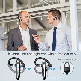 Ear-Hook Wireless Bluetooth 5.2 True Wireless Stereo (TWS) Earbuds with Charging Case