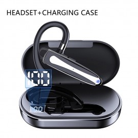 Ear-Hook Wireless Bluetooth 5.2 True Wireless Stereo (TWS) Earbuds with Charging Case