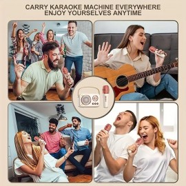 Portable Wireless KTV Speaker System (with 2 Wireless Microphones)