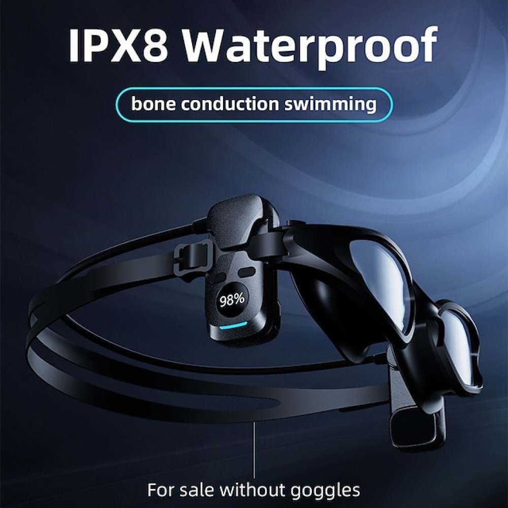 Sonar IPX8 Waterproof Bone Conduction Headphones – 8GB MP3 Player