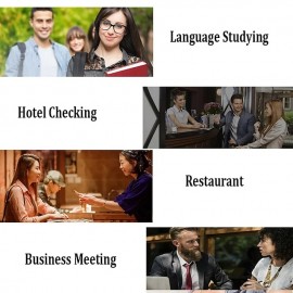 T9 Portable Two-Way Voice Translator — Supports 72 Languages, Real-Time Speech & Photo Translation