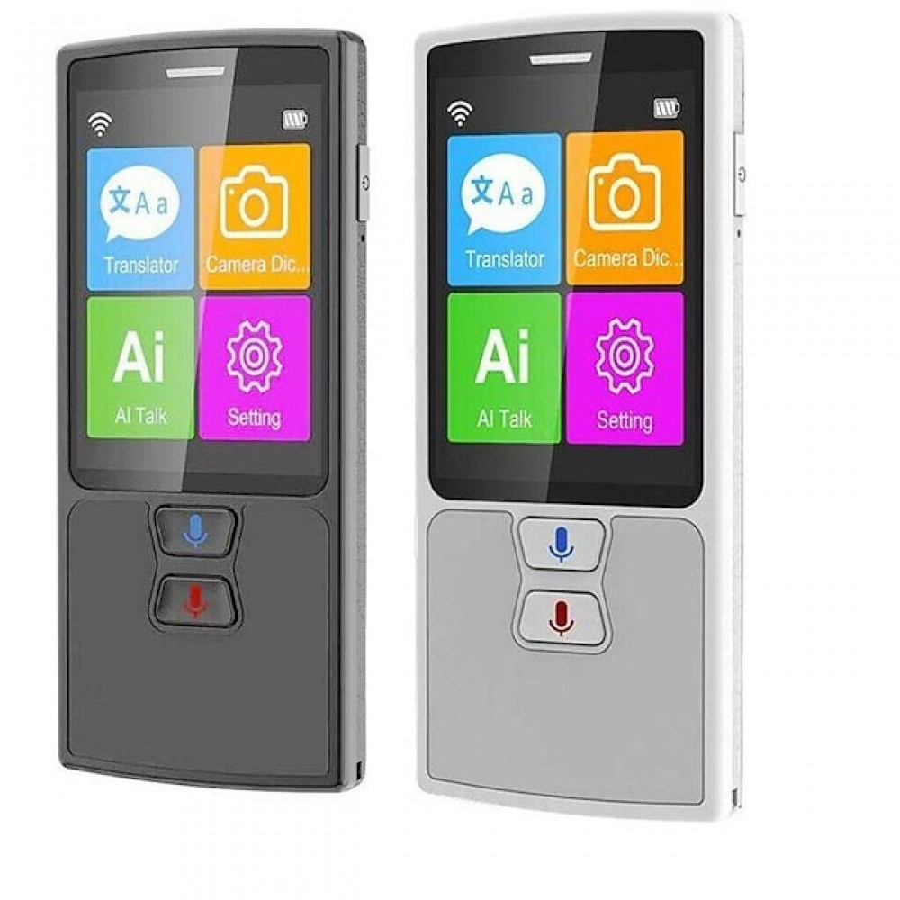 T9 Portable Two-Way Voice Translator — Supports 72 Languages, Real-Time Speech & Photo Translation