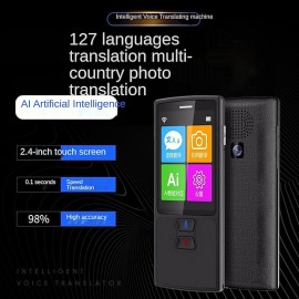 T9 Portable Two-Way Voice Translator — Supports 72 Languages, Real-Time Speech & Photo Translation