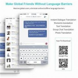 Smart Voice Translator — Supports 70+ Languages, Bluetooth Wireless TWS Earbuds