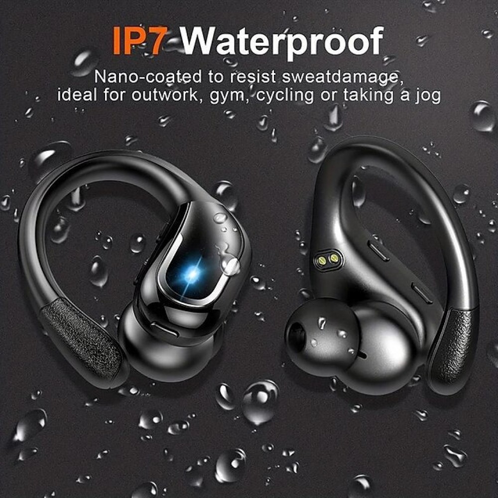 X27 True Wireless Bluetooth Earbuds – IPX7 Waterproof, Bluetooth 5.3, 60-Hour Battery Life