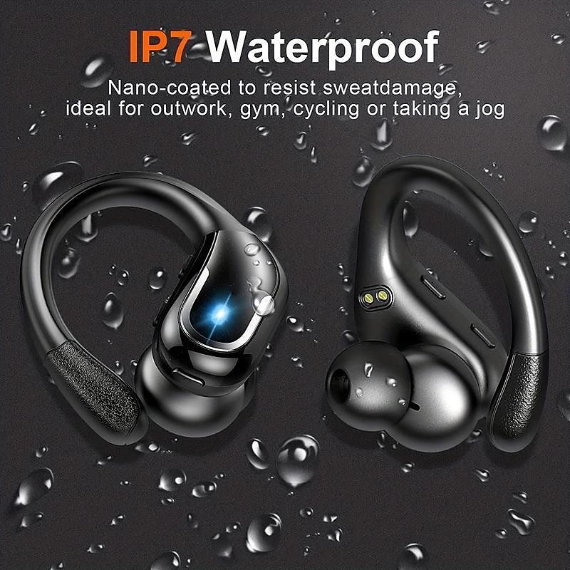 Earbuds worn during running