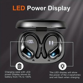 X27 True Wireless Bluetooth Earbuds – IPX7 Waterproof, Bluetooth 5.3, 60-Hour Battery Life