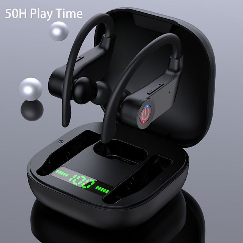 Q62 True Wireless Bluetooth Earbuds — IPX7 Waterproof, 40-Hour Battery Life, Bluetooth 5.1