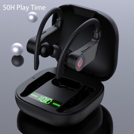 Q62 True Wireless Bluetooth Earbuds — IPX7 Waterproof, 40-Hour Battery Life, Bluetooth 5.1