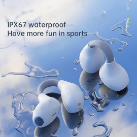 MY14pro Bone Conduction Ear Clip Headphones — Bluetooth 5.3, IPX5 Waterproof