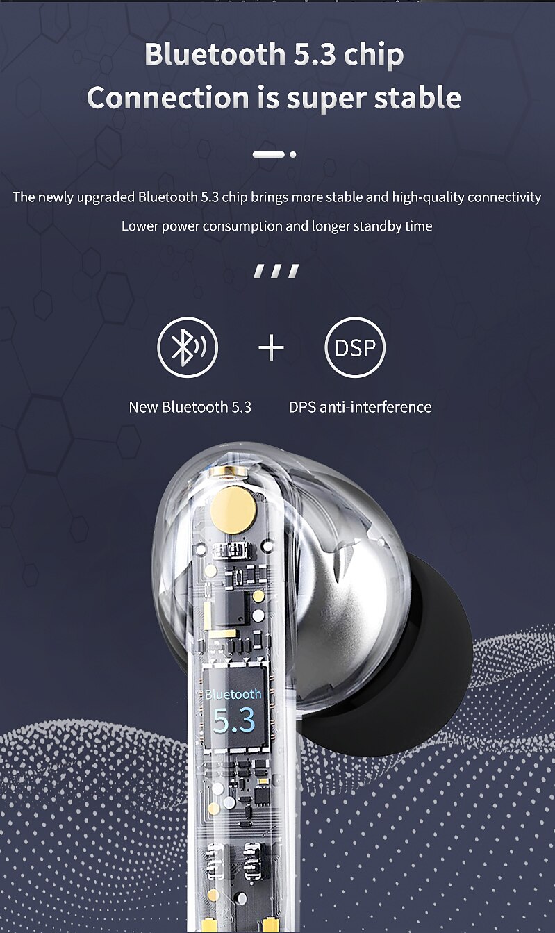 J8 Wireless Earbuds - In-Ear Fit