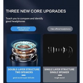 X6 True Wireless Bluetooth Earbuds — Semi-In-Ear Design, Comfortable Fit, Stable Connection