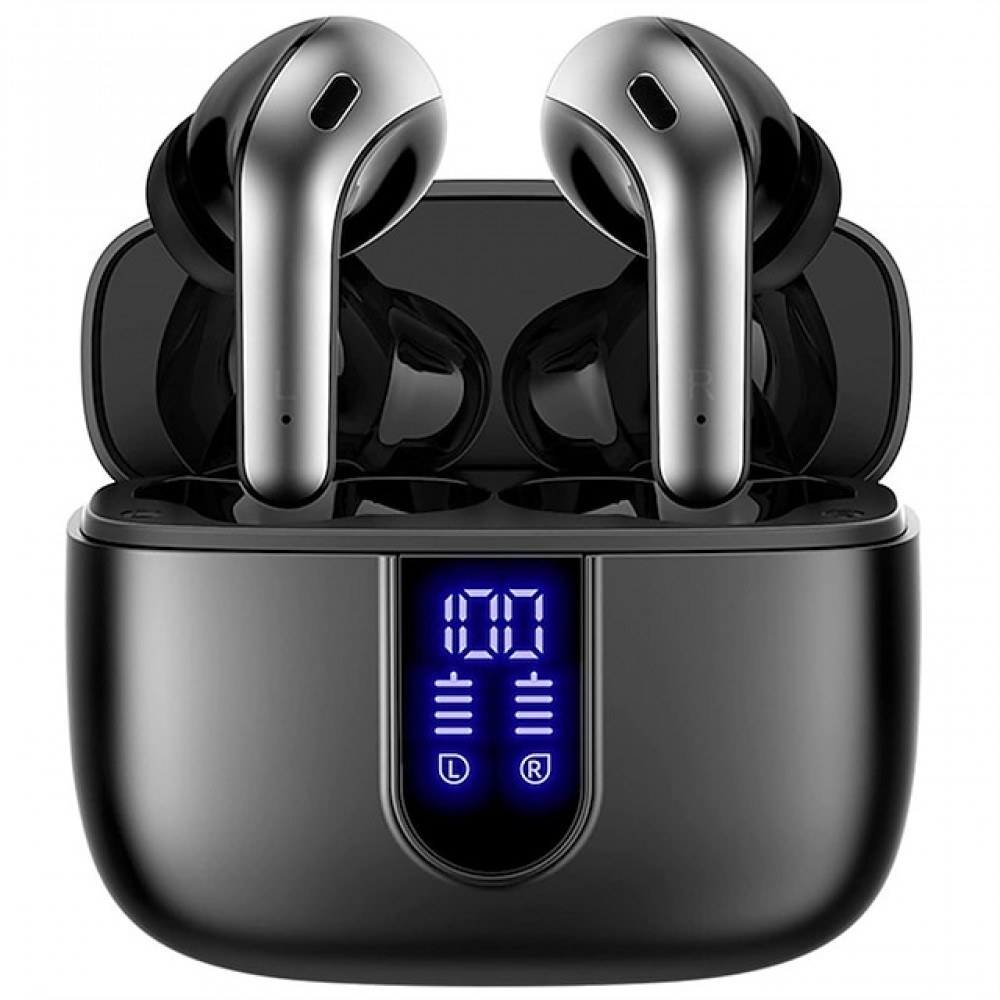 X08 True Wireless Bluetooth Earbuds — 60-Hour Battery Life, LED Power Display, IPX5 Waterproof