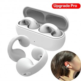 EARDOTS Clip-On Bluetooth TWS Earbuds – IPX5 Waterproof, 30-Hour Battery Life