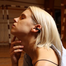 EARDOTS Clip-On Bluetooth TWS Earbuds – IPX5 Waterproof, 30-Hour Battery Life