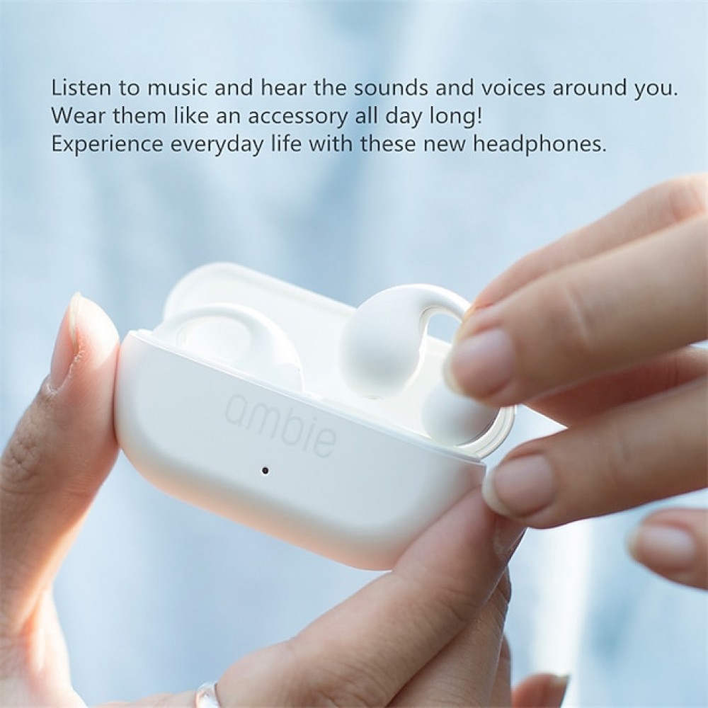 EARDOTS Clip-On Bluetooth TWS Earbuds – IPX5 Waterproof, 30-Hour Battery Life