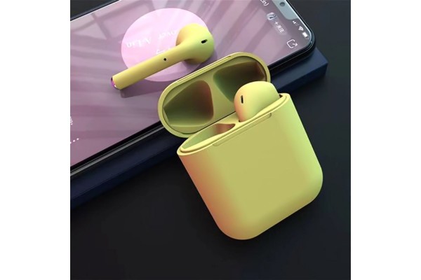 Inpods 12 True Wireless Bluetooth Earbuds — Bluetooth 5.0, Touch Control, Pop-Up Charging Case, Compatible with Android & iOS