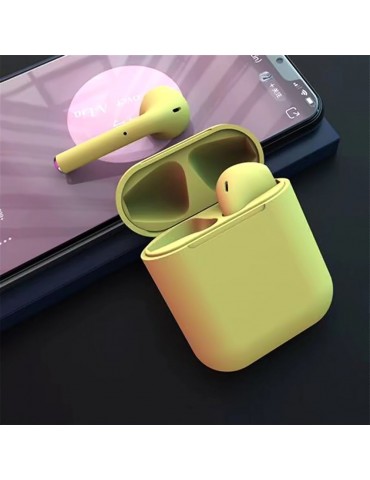 Inpods 12 True Wireless Bluetooth Earbuds — Bluetooth 5.0, Touch Control, Pop-Up Charging Case, Compatible with Android & iOS