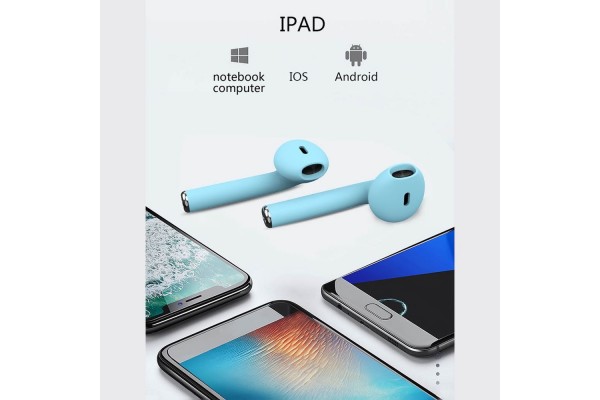 Inpods 12 True Wireless Bluetooth Earbuds — Bluetooth 5.0, Touch Control, Pop-Up Charging Case, Compatible with Android & iOS