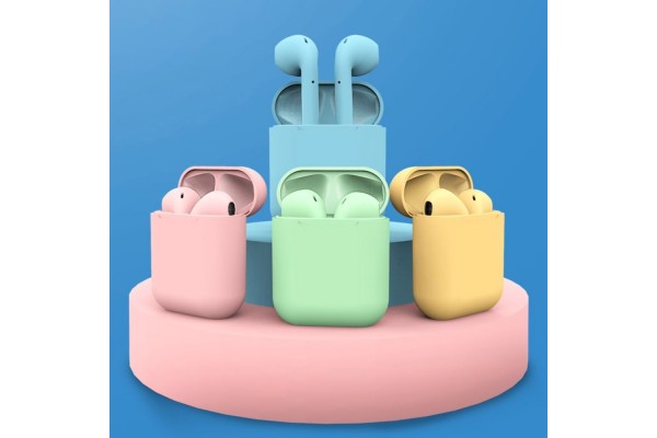 Inpods 12 True Wireless Bluetooth Earbuds — Bluetooth 5.0, Touch Control, Pop-Up Charging Case, Compatible with Android & iOS