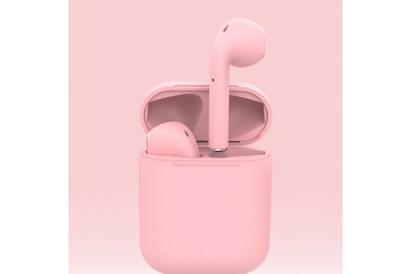 Inpods 12 True Wireless Bluetooth Earbuds — Bluetooth 5.0, Touch Control, Pop-Up Charging Case, Compatible with Android & iOS