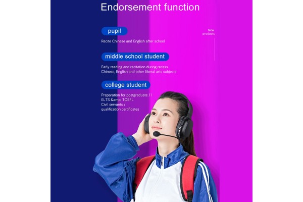 OY713 Wireless Over-Ear Headphones — Bluetooth 5.0, Built-in Mic, FM Radio, TF Card Slot & KTV Monitoring Mode