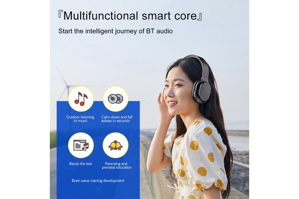 OY713 Wireless Over-Ear Headphones — Bluetooth 5.0, Built-in Mic, FM Radio, TF Card Slot & KTV Monitoring Mode