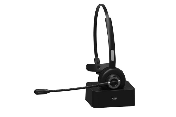 BH-M97 Bluetooth 5.0 Over-Ear Headset with Active Noise-Cancelling Microphone